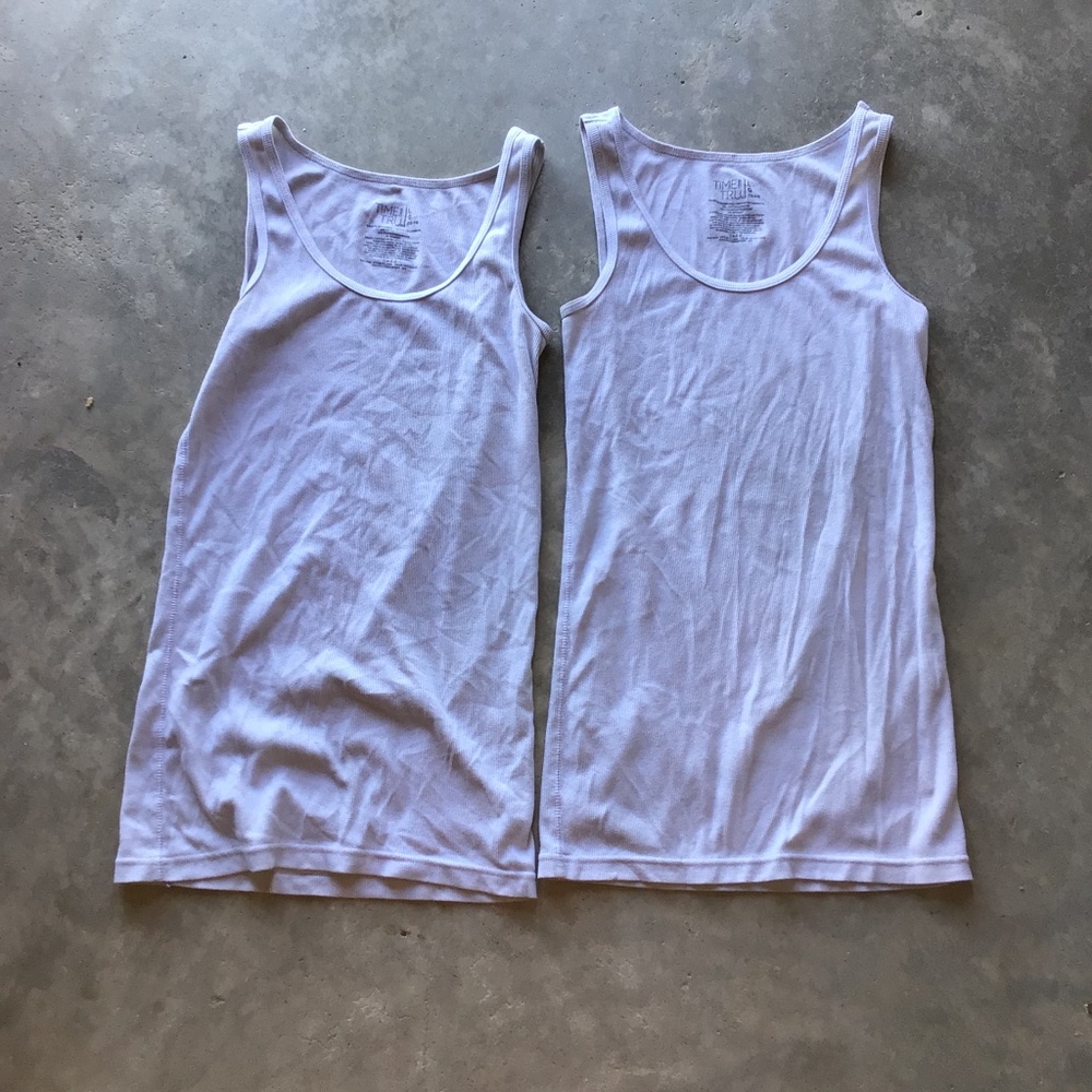 White womans lg tank tops